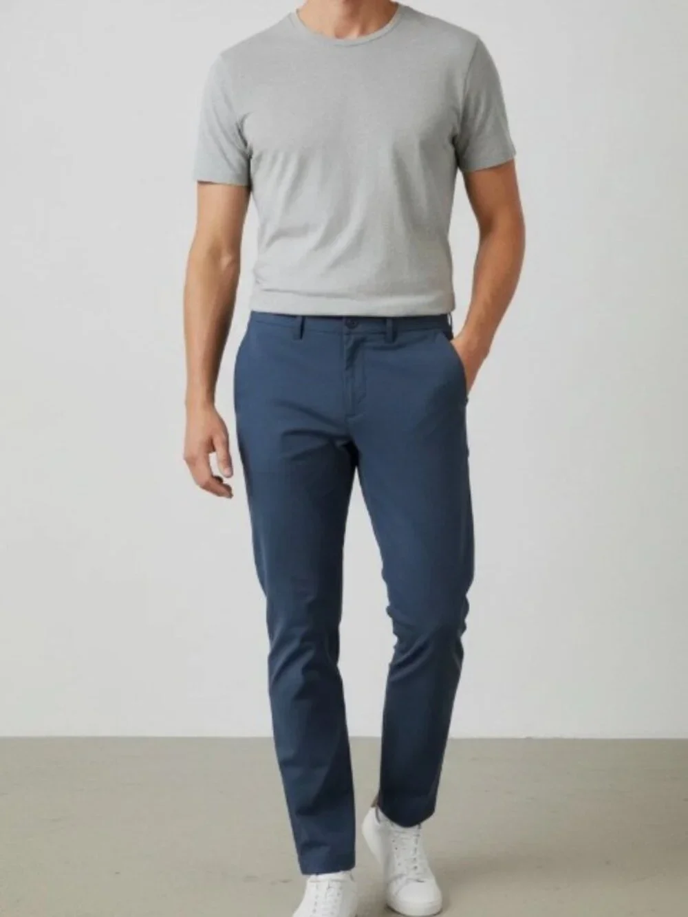 Panama Jack Men's Commuter Performance Pants Navy Straight Fit 36x32 Dress